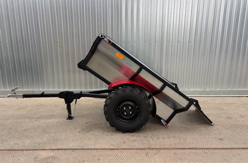 Прицеп одноосный самосвальный для минитрактора